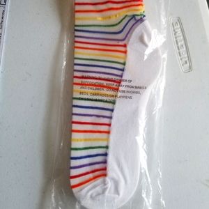 Mix no 6 filament ankle socks rainbow